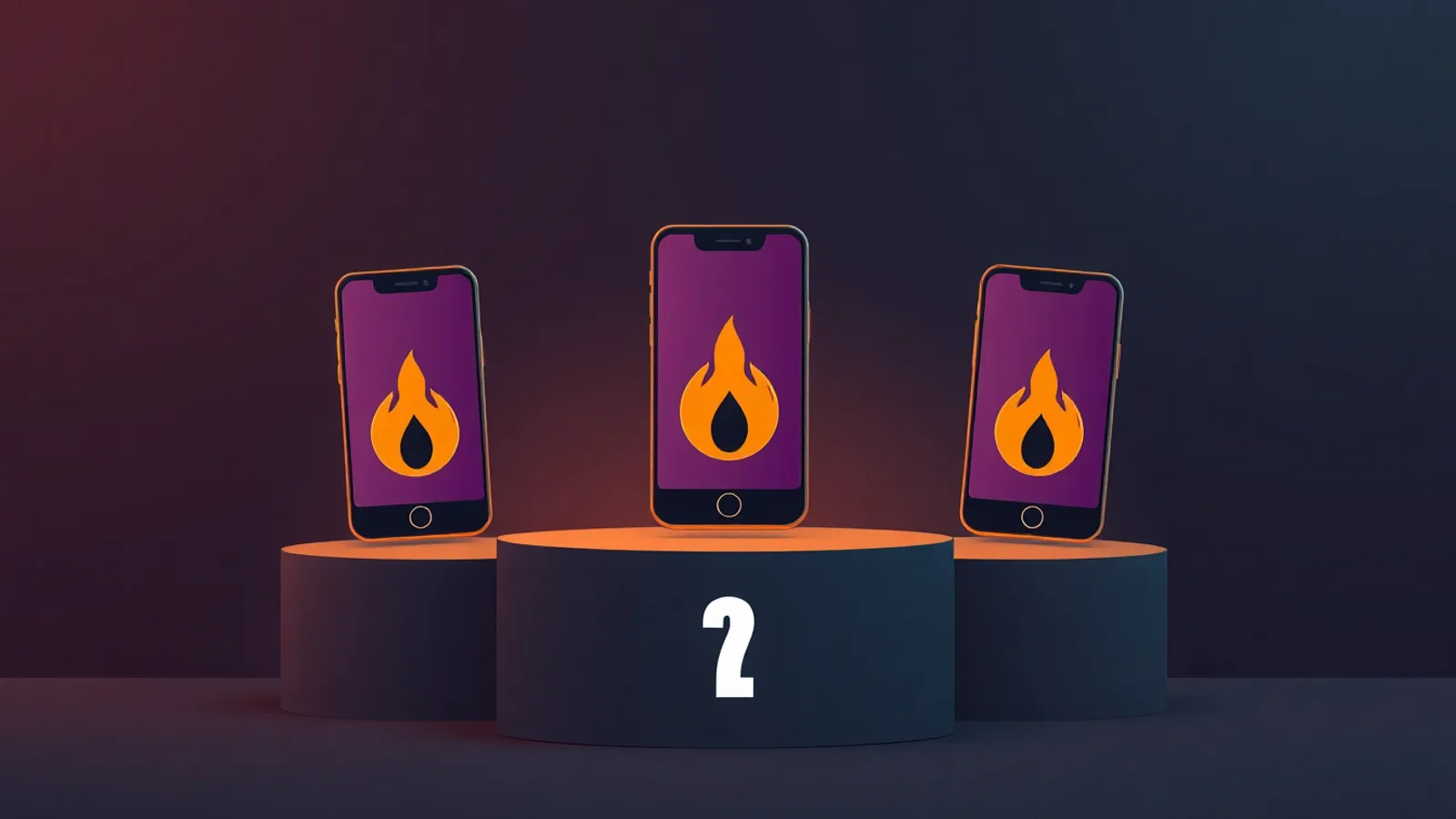 Several phones side by side, each showing a different AI dating assistant
